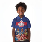 Liberia Flag Day Kid Polo Shirt Lone Star Heritage Pride