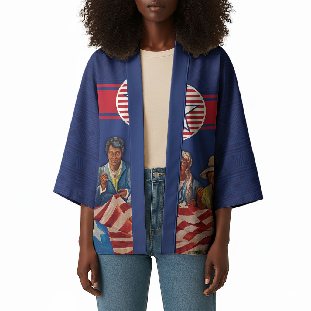 Liberia Flag Day Kimono Lone Star Heritage Pride