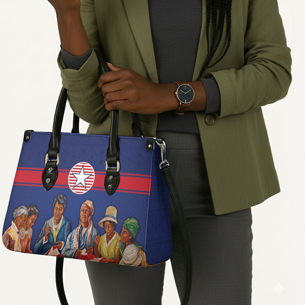 Liberia Flag Day Leather Bag Lone Star Heritage Pride