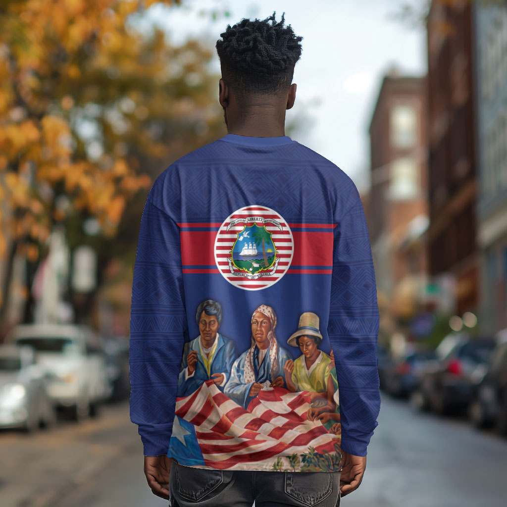 Liberia Flag Day Long Sleeve Shirt Lone Star Heritage Pride