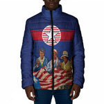 Liberia Flag Day Padded Jacket Lone Star Heritage Pride