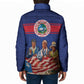 Liberia Flag Day Padded Jacket Lone Star Heritage Pride
