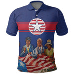 Liberia Flag Day Polo Shirt Lone Star Heritage Pride