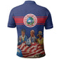 Liberia Flag Day Polo Shirt Lone Star Heritage Pride