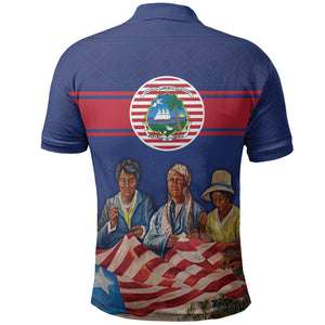 Liberia Flag Day Polo Shirt Lone Star Heritage Pride