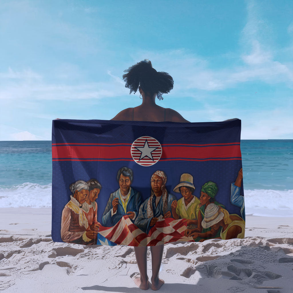 Liberia Flag Day Sarong Lone Star Heritage Pride