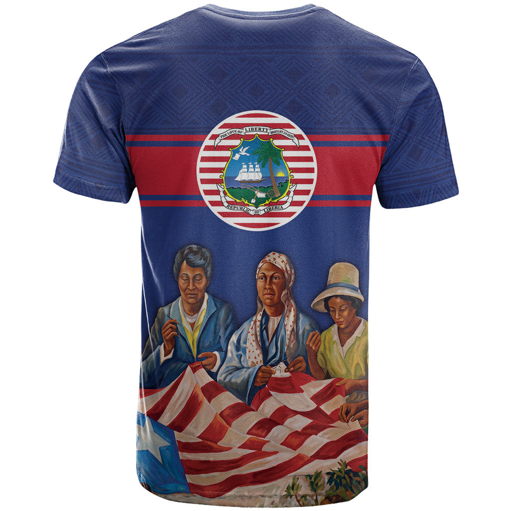 Liberia Flag Day T shirt Lone Star Heritage Pride