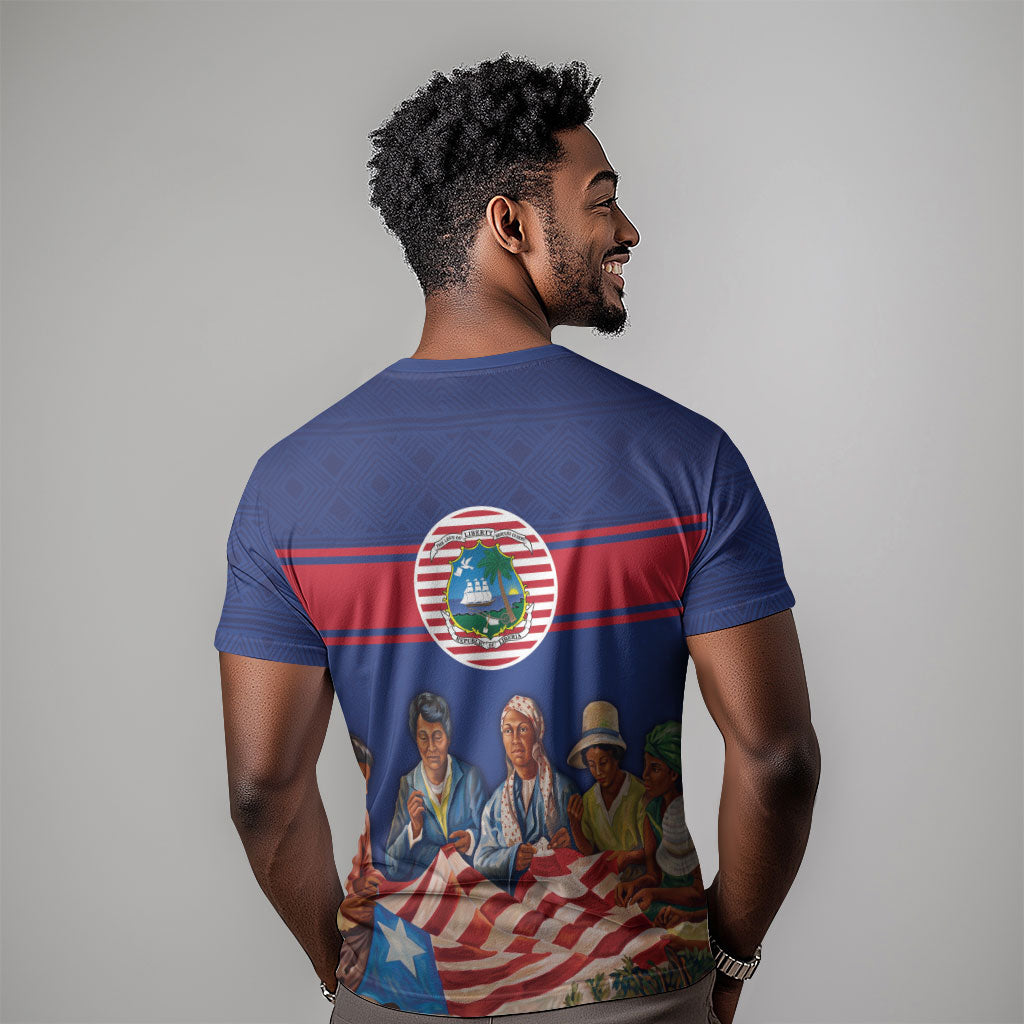 Liberia Flag Day T shirt Lone Star Heritage Pride