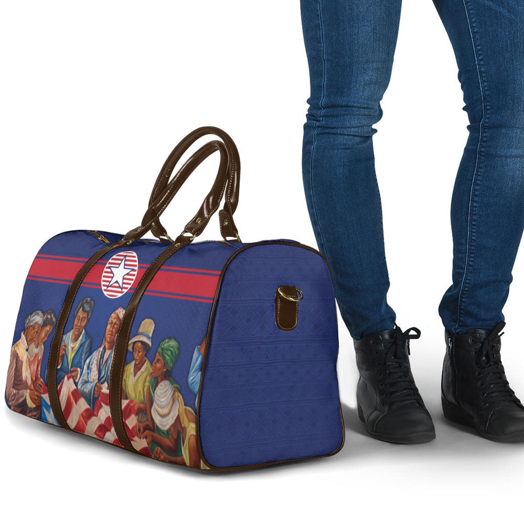 Liberia Flag Day Travel Bag Lone Star Heritage Pride