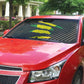 Black Jamaicans Jamaica Beast Auto Sun Shade Ripped Flag Graphic