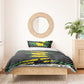 Black Jamaicans Jamaica Beast Bedding Set Ripped Flag Graphic - African Pride