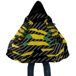 Black Jamaicans Jamaica Beast Cloak Ripped Flag Graphic