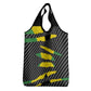 Black Jamaicans Jamaica Beast Grocery Bag Ripped Flag Graphic - African Pride