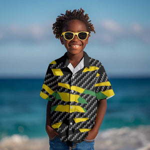 Black Jamaicans Jamaica Beast Kid Hawaiian Shirt Ripped Flag Graphic LT19