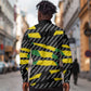 Black Jamaicans Jamaica Beast Long Sleeve Button Shirt Ripped Flag Graphic - African Pride