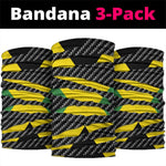 Black Jamaicans Jamaica Beast Neck Gaiter Ripped Flag Graphic - African Pride