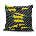 Black Jamaicans Jamaica Beast Pillow Cover Ripped Flag Graphic