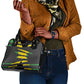 Black Jamaicans Jamaica Beast Shoulder Handbag Ripped Flag Graphic - African Pride