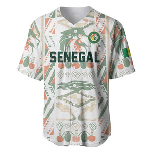 Custom World Football 2026 Senegal Baseball Jersey Lions of Teranga Spirit