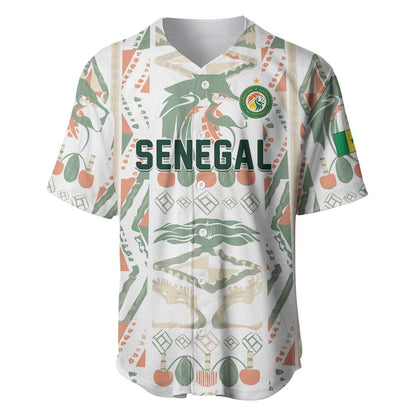 Custom World Football 2026 Senegal Baseball Jersey Lions of Teranga Spirit
