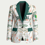 Custom World Football 2026 Senegal Blazer Lions of Teranga Spirit