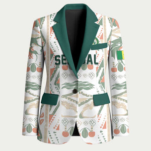 Custom World Football 2026 Senegal Blazer Lions of Teranga Spirit