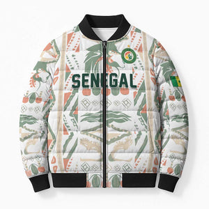 Custom World Football 2026 Senegal Bomber Puffer Jacket Lions of Teranga Spirit