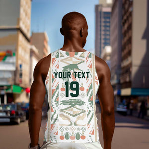 Custom World Football 2026 Senegal Men Tank Top Lions of Teranga Spirit