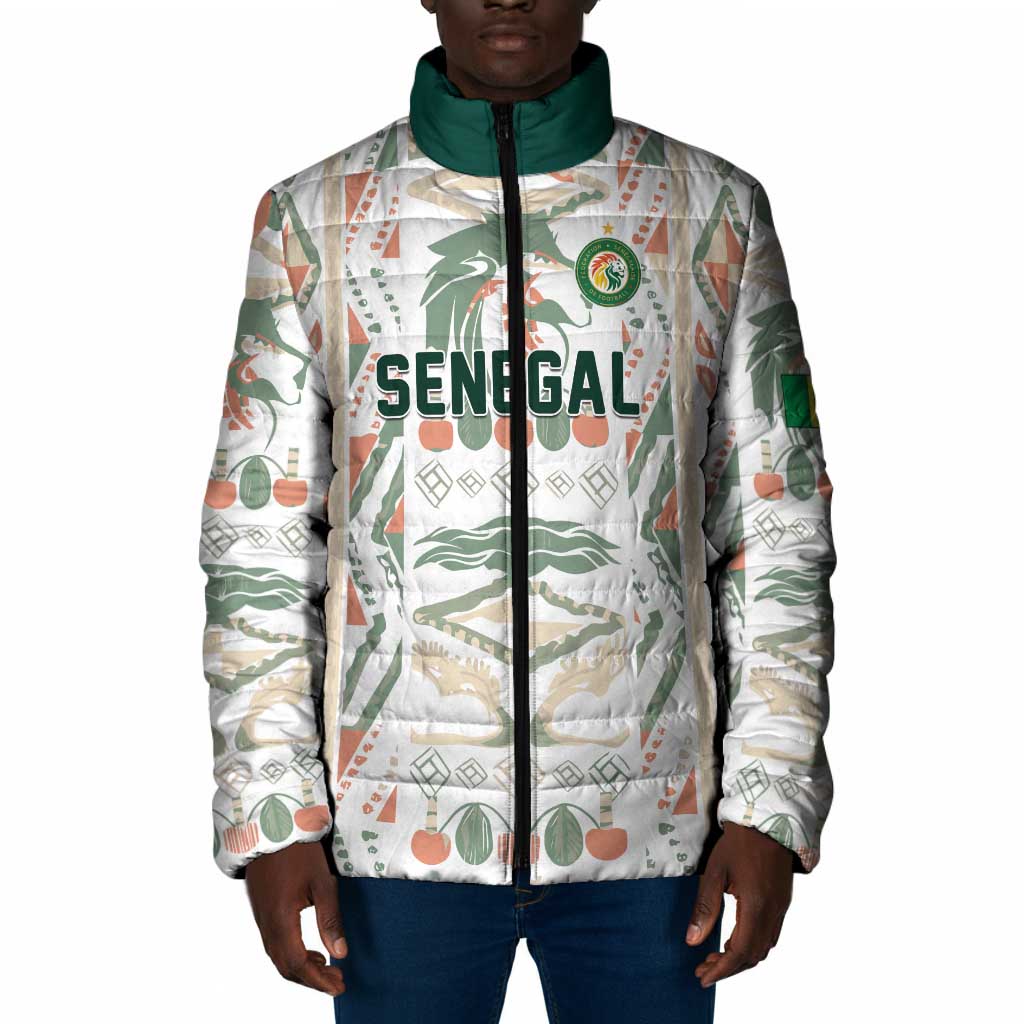 Custom World Football 2026 Senegal Padded Jacket Lions of Teranga Spirit
