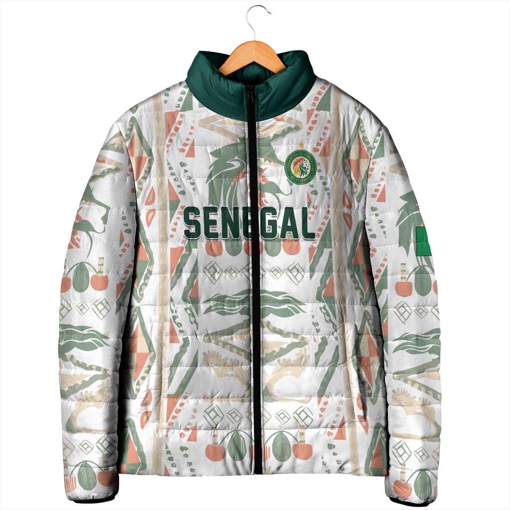 Custom World Football 2026 Senegal Padded Jacket Lions of Teranga Spirit