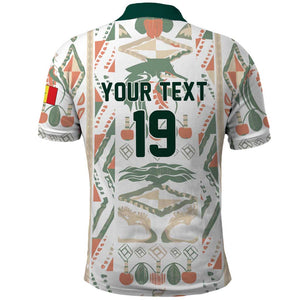 Custom World Football 2026 Senegal Polo Shirt Lions of Teranga Spirit