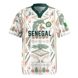 Custom World Football 2026 Senegal Rugby Jersey Lions of Teranga Spirit