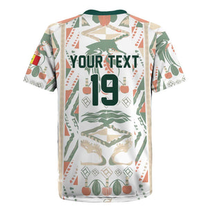 Custom World Football 2026 Senegal Rugby Jersey Lions of Teranga Spirit