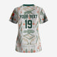 Custom World Football 2026 Senegal Scrub Top Lions of Teranga Spirit