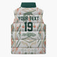 Custom World Football 2026 Senegal Sleeveless Puffer Jacket Lions of Teranga Spirit
