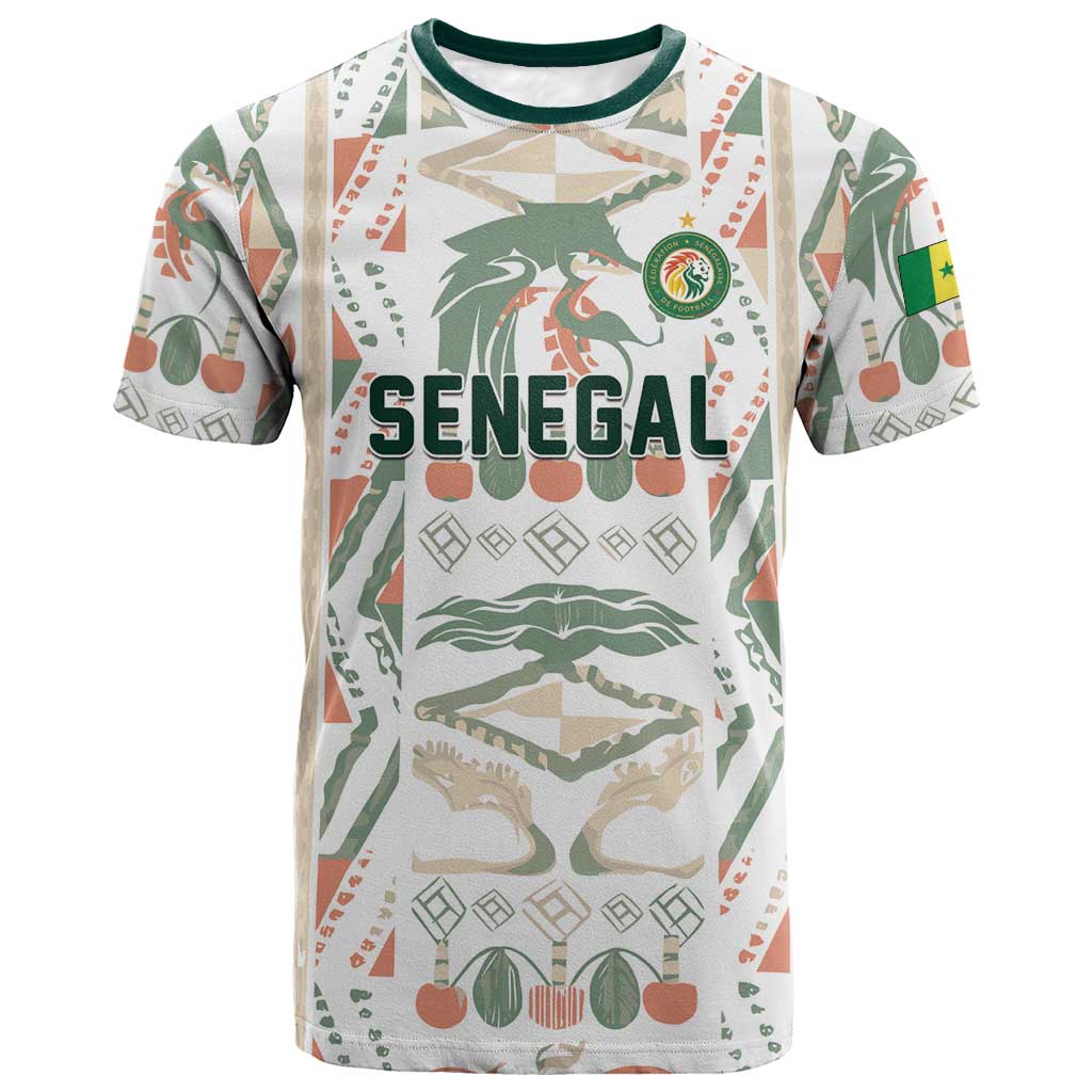 Custom World Football 2026 Senegal T shirt Lions of Teranga Spirit