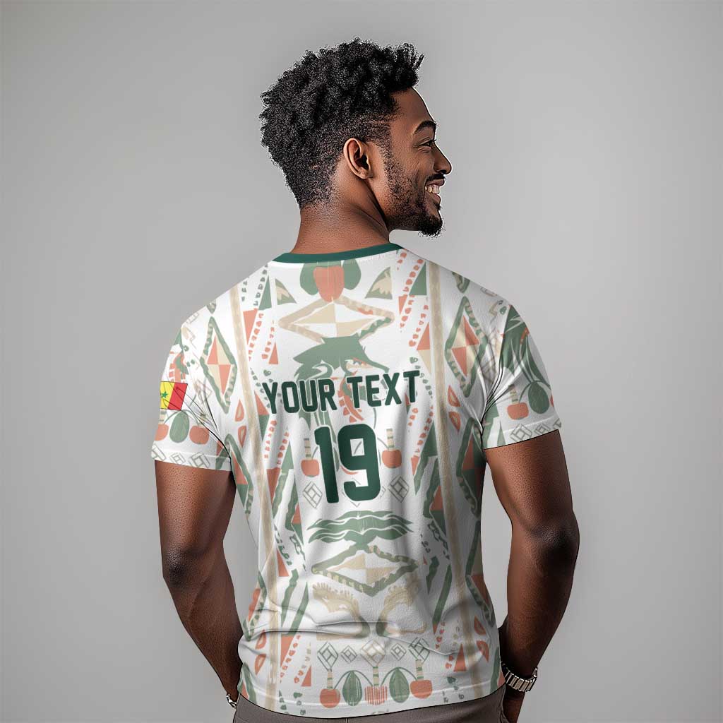 Custom World Football 2026 Senegal T shirt Lions of Teranga Spirit