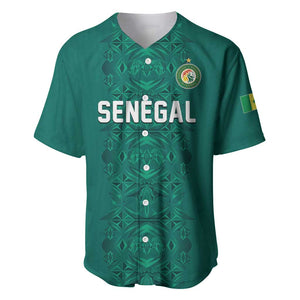 Custom World Football 2026 Senegal Baseball Jersey Pride of the African Lions