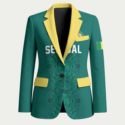 Custom World Football 2026 Senegal Blazer Pride of the African Lions