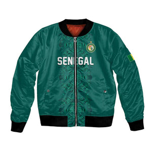 Custom World Football 2026 Senegal Bomber Jacket Pride of the African Lions