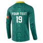 Custom World Football 2026 Senegal Button Sweatshirt Pride of the African Lions