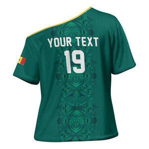 Custom World Football 2026 Senegal Cross Shoulder Shirt Pride of the African Lions
