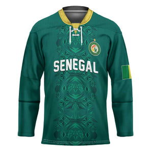 Custom World Football 2026 Senegal Hockey Jersey Pride of the African Lions