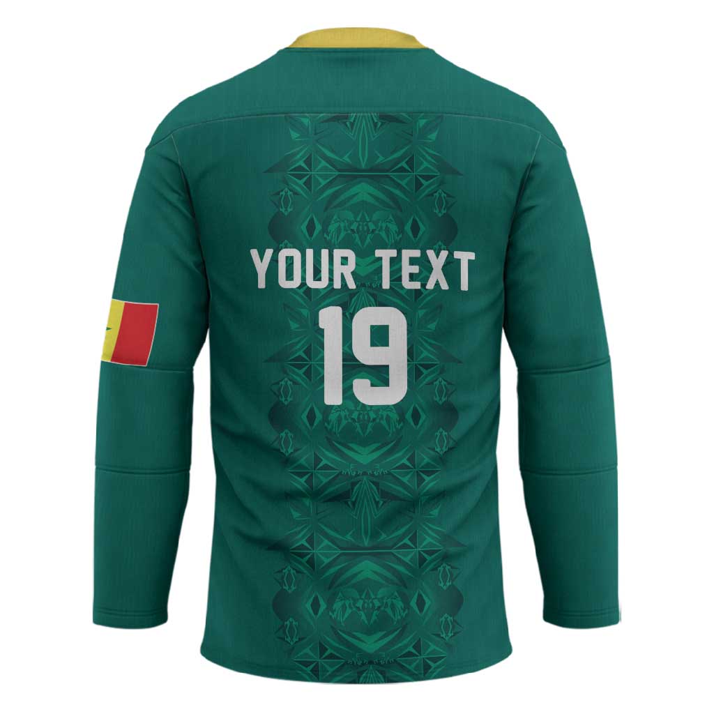 Custom World Football 2026 Senegal Hockey Jersey Pride of the African Lions