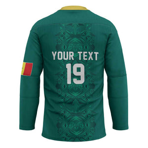 Custom World Football 2026 Senegal Hockey Jersey Pride of the African Lions