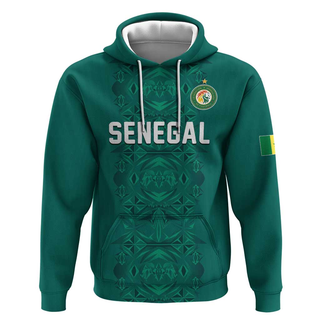 Custom World Football 2026 Senegal Hoodie Pride of the African Lions