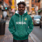 Custom World Football 2026 Senegal Hoodie Pride of the African Lions