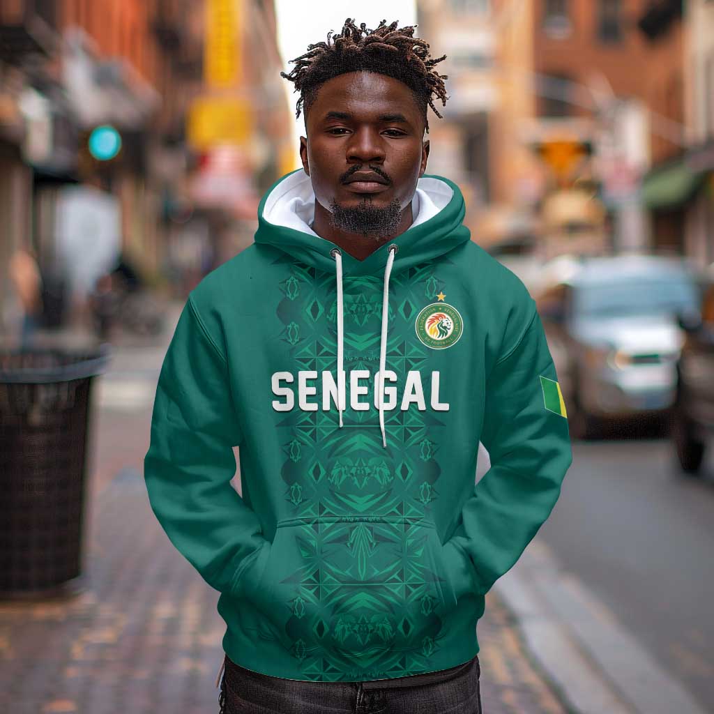 Custom World Football 2026 Senegal Hoodie Pride of the African Lions