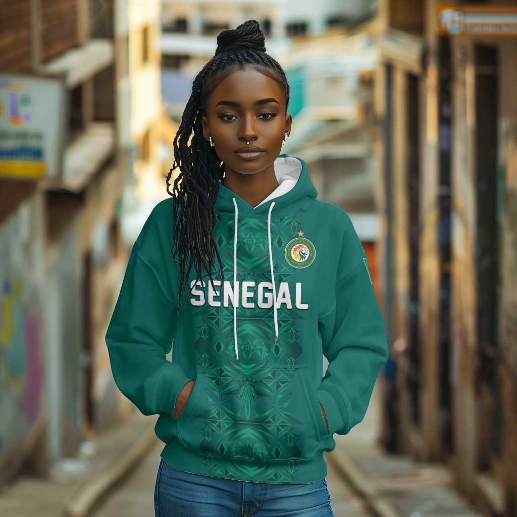 Custom World Football 2026 Senegal Hoodie Pride of the African Lions