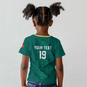 Custom World Football 2026 Senegal Kid T shirt Pride of the African Lions